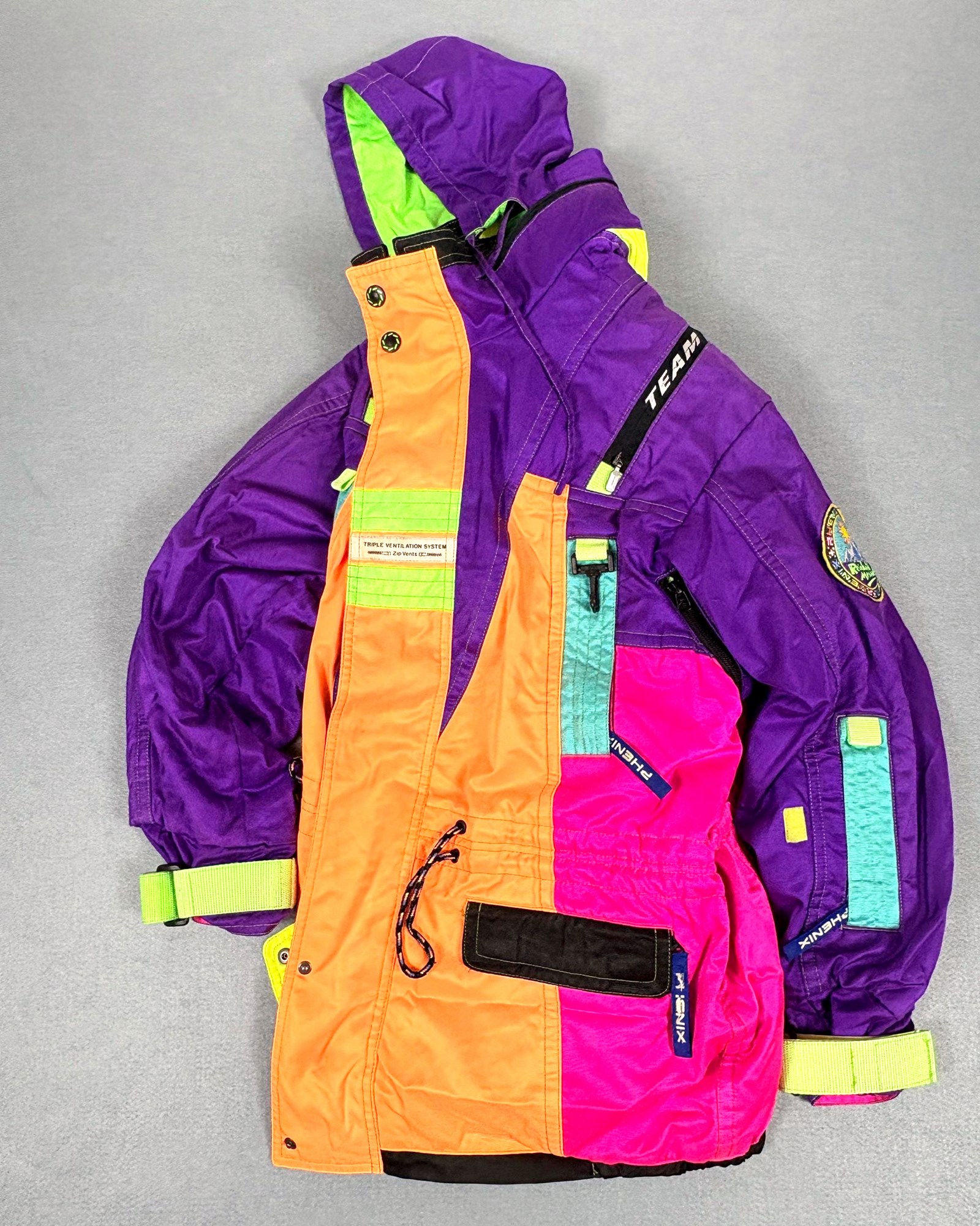 Vintage Phenix Reinhold Messner Colourblock Ski Jacket Multicolour UK L